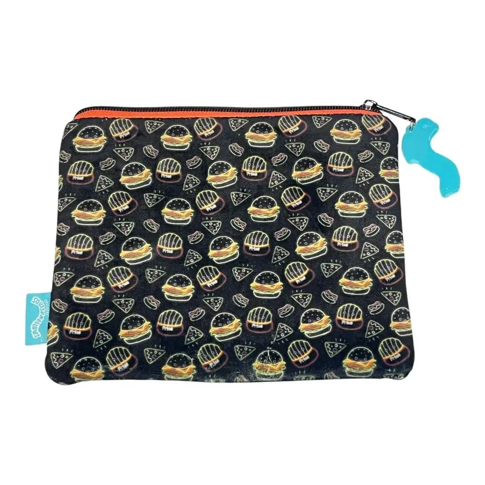 Squishmallow Pencil Bag – Carl the Cheeseburger